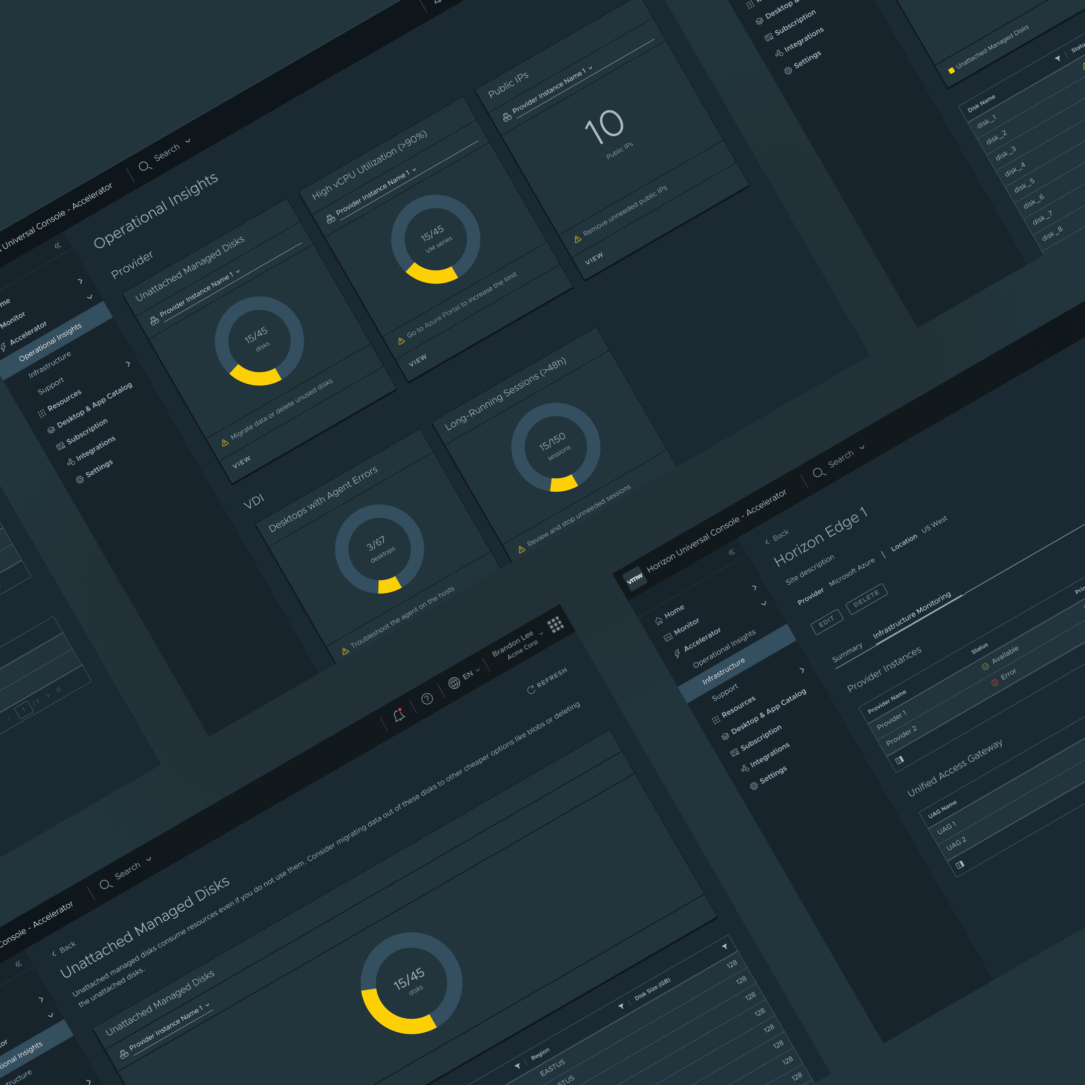 VMware Horizon Accelerator — Operational Insights composite